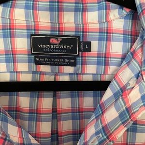 Vineyard Vines Performance shirt- plaid size large